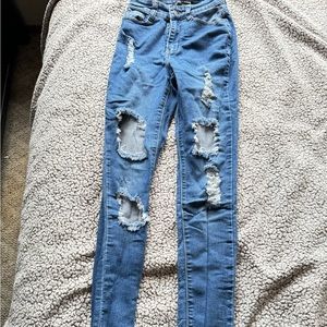 Skinny Ripped Jeans